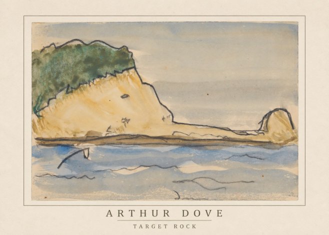 Arthur Dove Target Rock No4 - Juliste