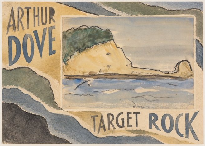 Arthur Dove Target Rock No5 - Juliste