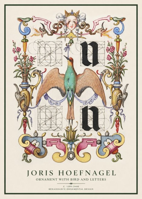 Joris Hoefnagel Grotesque Ornament No6 - Juliste