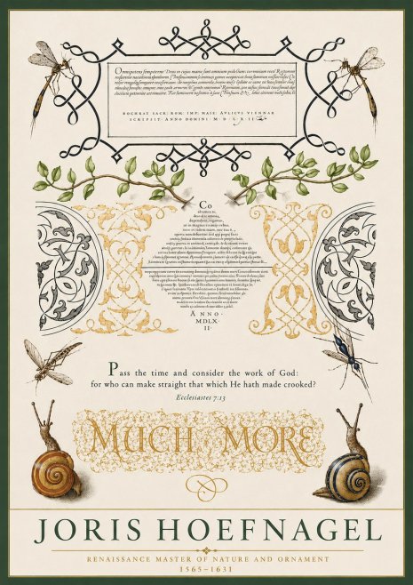 Joris Hoefnagel Memento Mori No5 - Juliste