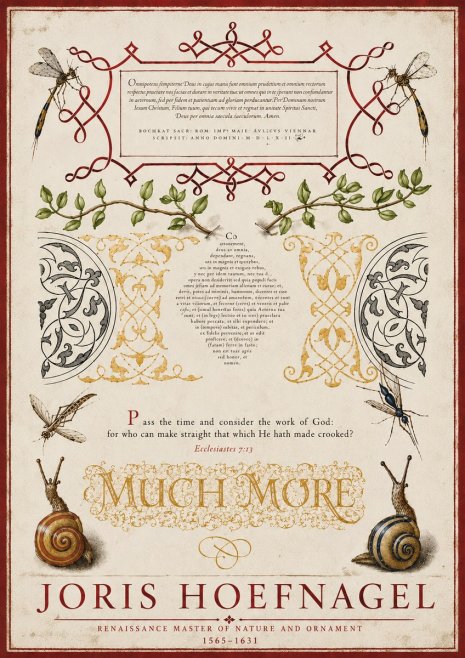 Joris Hoefnagel Memento Mori No6 - Juliste
