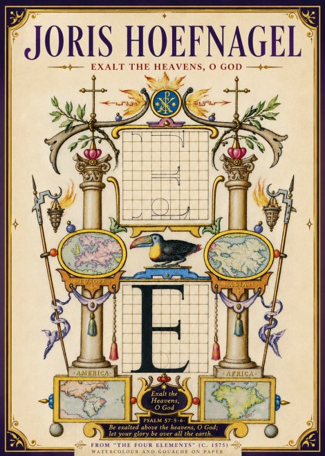 Joris Hoefnagel Exalt the Heavens, O God No5 - Juliste