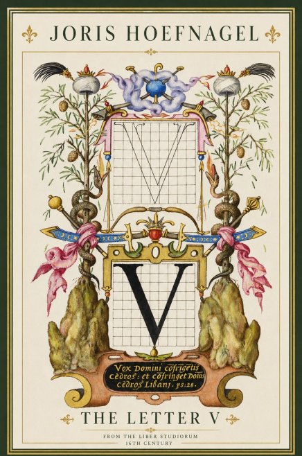Joris Hoefnagel The Letter V No2 - Juliste
