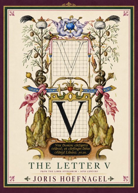 Joris Hoefnagel The Letter V No4 - Juliste