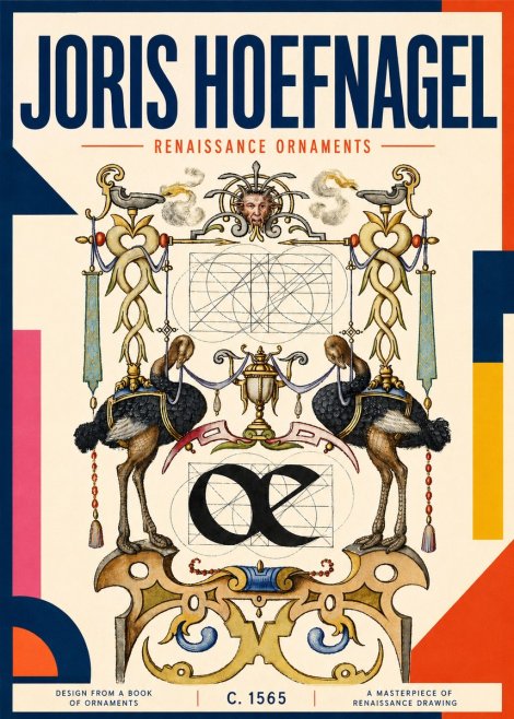 Joris Hoefnagel Ornamental Study I No6 - Juliste