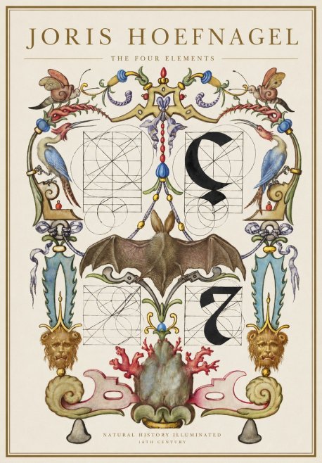 Joris Hoefnagel The Four Elements I No1 - Juliste