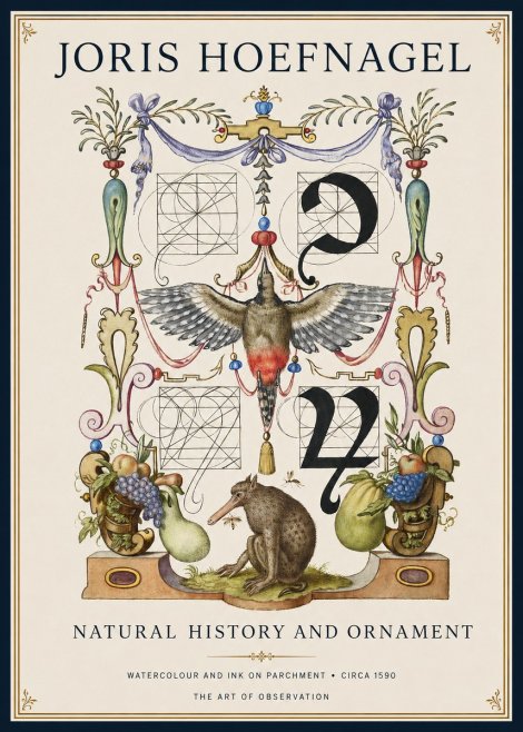 Joris Hoefnagel Study of Nature and Ornament No2 - Juliste