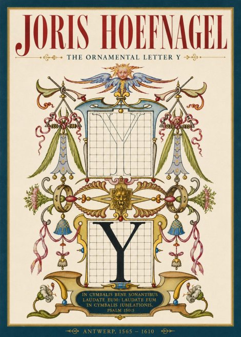 Joris Hoefnagel The Ornamental Letter Y No4 - Juliste