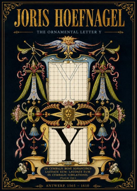 Joris Hoefnagel The Ornamental Letter Y No6 - Juliste