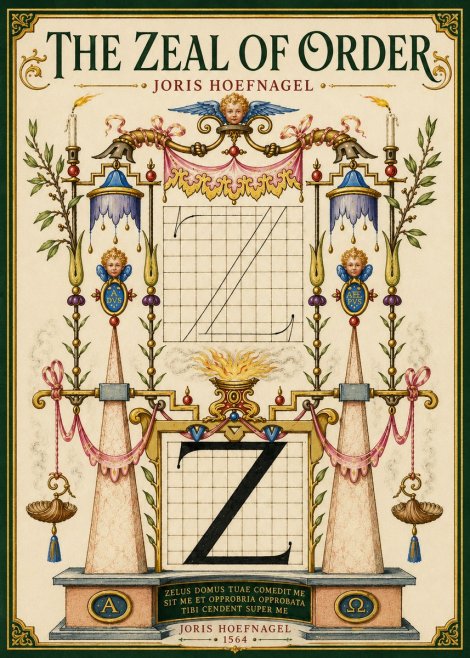 Joris Hoefnagel The Z Table No5 - Juliste