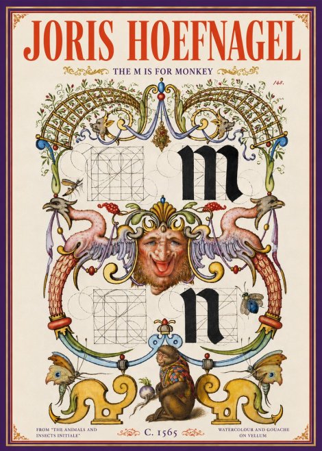 Joris Hoefnagel Grotesques and Ornaments No6 - Juliste