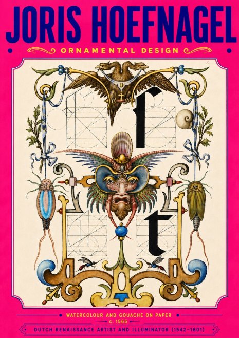 Joris Hoefnagel Ornamental Design II No5 - Juliste