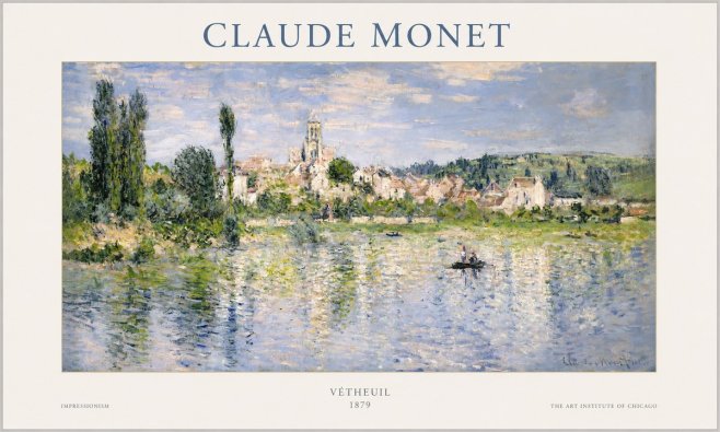Monet Vétheuil No1 - Juliste