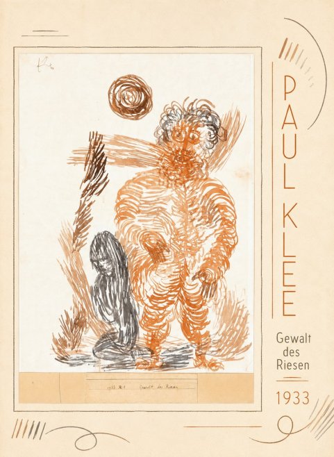 Paul Klee Gewalt Des Riesen I No2 - Juliste