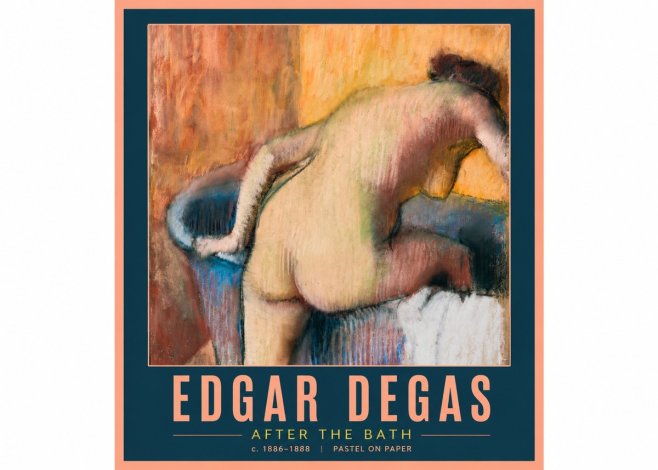 Edgar Degas After the Bath I No2 - Juliste