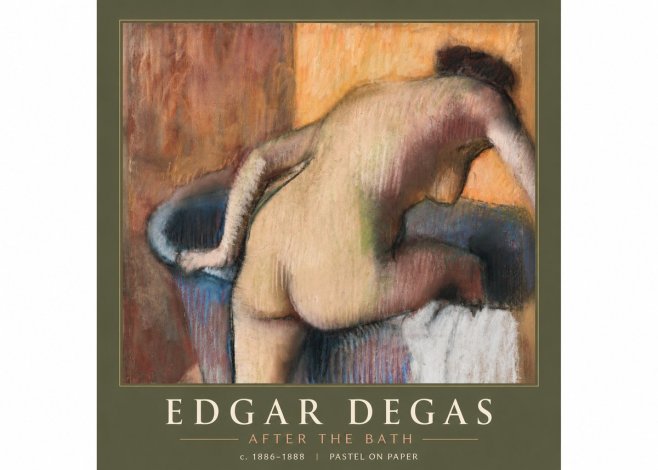 Edgar Degas After the Bath I No3 - Juliste