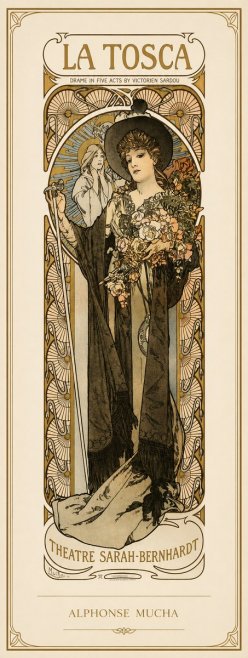 Mucha La Tosca No1 - Juliste