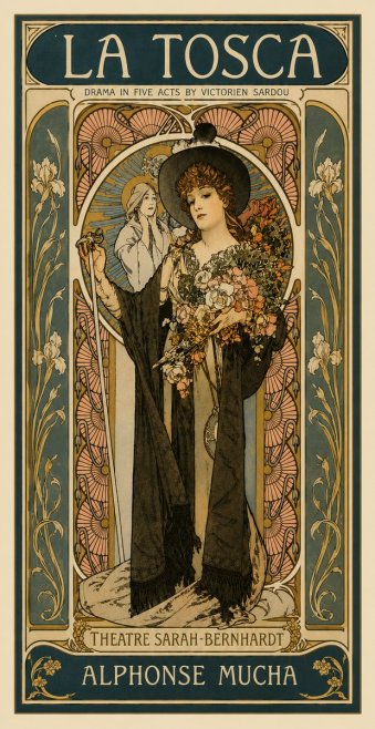 Mucha La Tosca No4 - Juliste