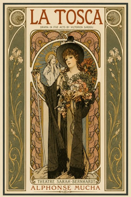 Mucha La Tosca No5 - Juliste