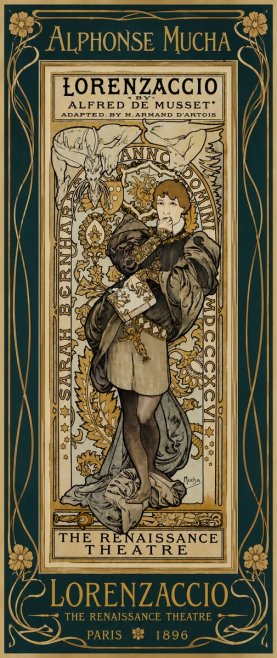 Mucha Lorenzaccio No5 - Juliste