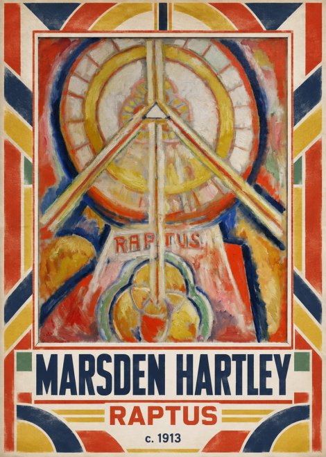 Marsden Hartley Raptus No1 - Juliste