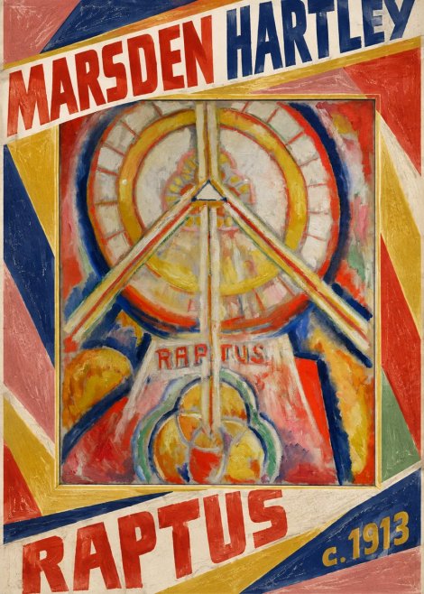 Marsden Hartley Raptus No5 - Juliste