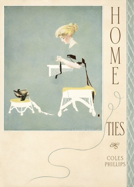 Coles Phillips Home Ties No4 - Juliste