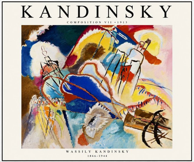 Kandinsky Composition Vii I No1 - Juliste