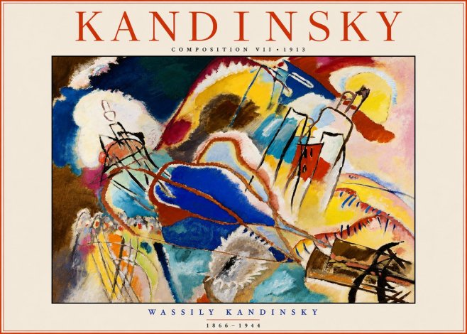 Kandinsky Composition Vii I No3 - Juliste