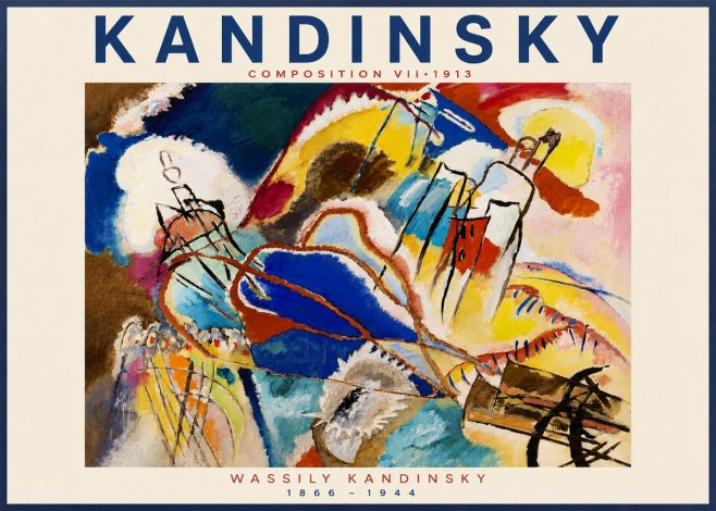 Kandinsky Composition Vii I No5 - Juliste