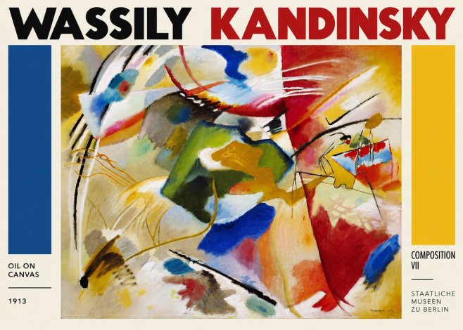 Kandinsky Composition Vii II No4 - Juliste