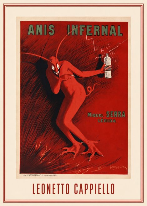 Leonetto Cappiello Anis Infernal I No1 - Juliste