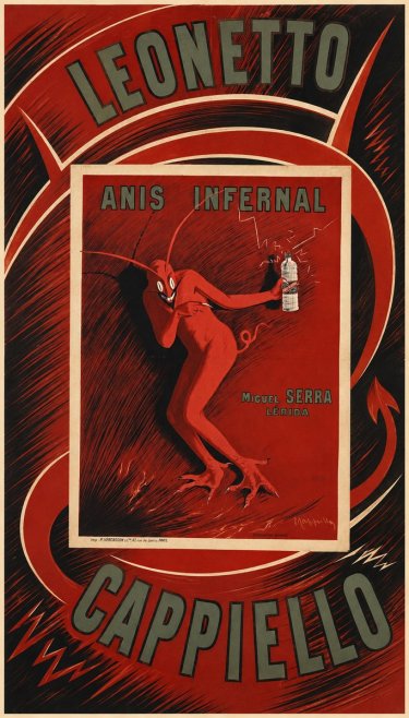 Leonetto Cappiello Anis Infernal I No6 - Juliste