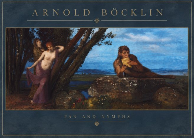 Arnold Böcklin Pan and Nymphs No2 - Juliste