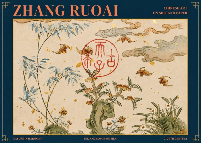 Zhang Ruoai Nature in Harmony No5 - Juliste
