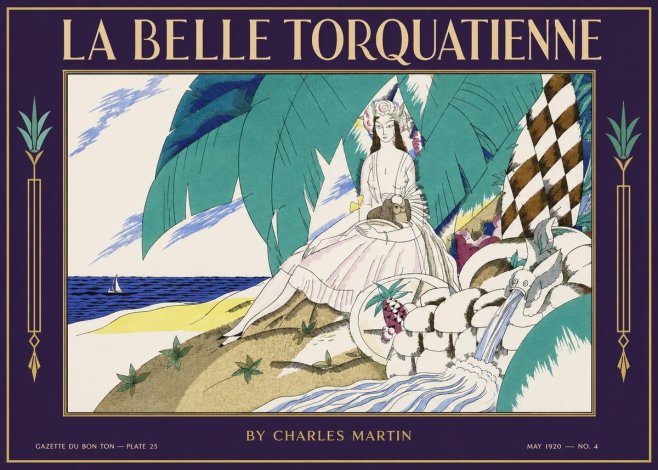Charles Martin La Belle Torquatienne No2 - Juliste