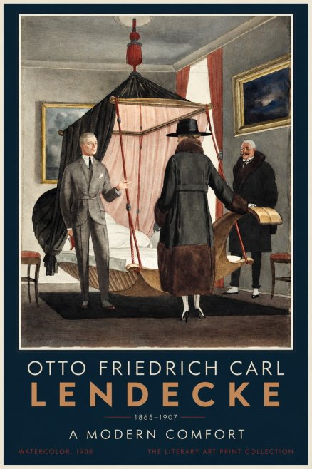 Otto Friedrich Carl Lendecke A Modern Comfort No2 - Juliste