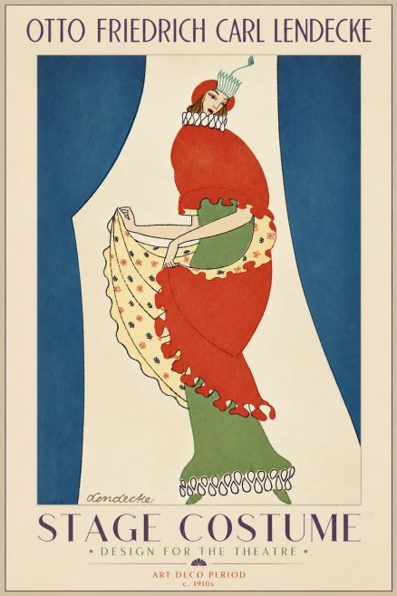 Otto Friedrich Carl Lendecke Stage Costume No4 - Juliste