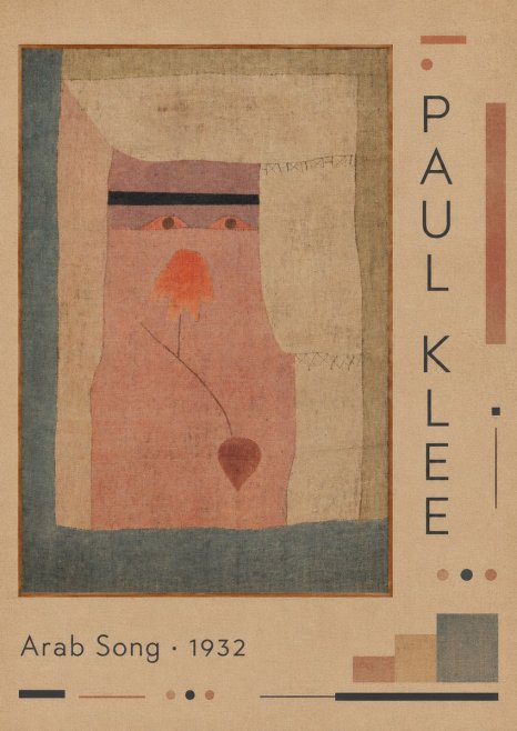 Paul Klee Arab Song No2 - Juliste
