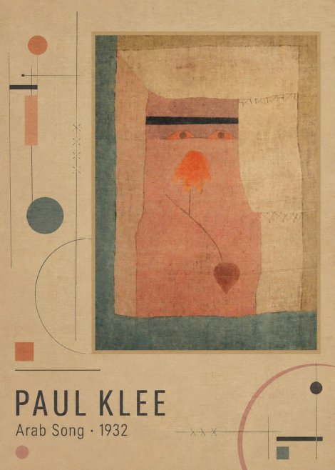 Paul Klee Arab Song No3 - Juliste