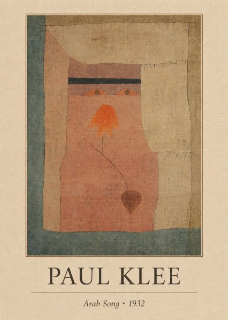 Paul Klee Arab Song No4 - Juliste