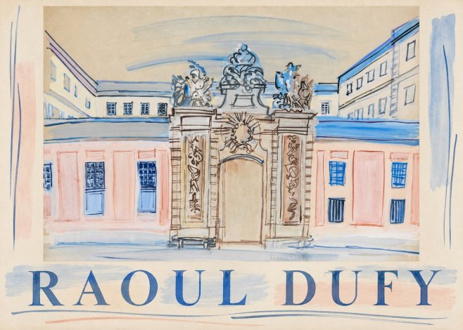 Raoul Dufy Versailles, the Grand Trianon No3 - Juliste