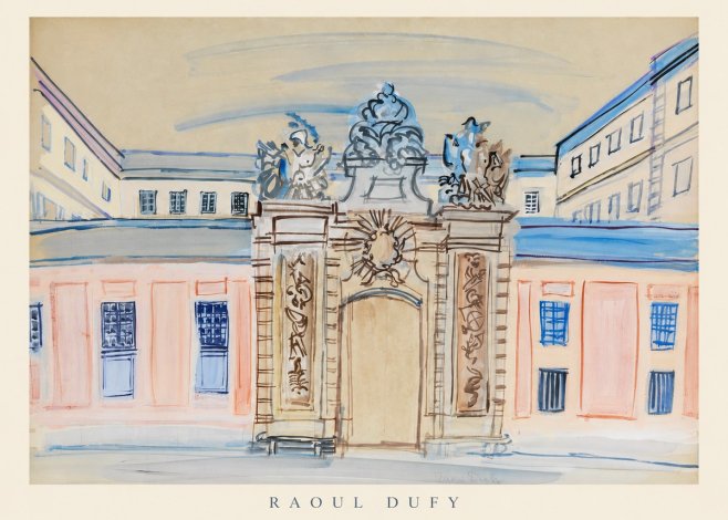Raoul Dufy Versailles, the Grand Trianon No6 - Juliste