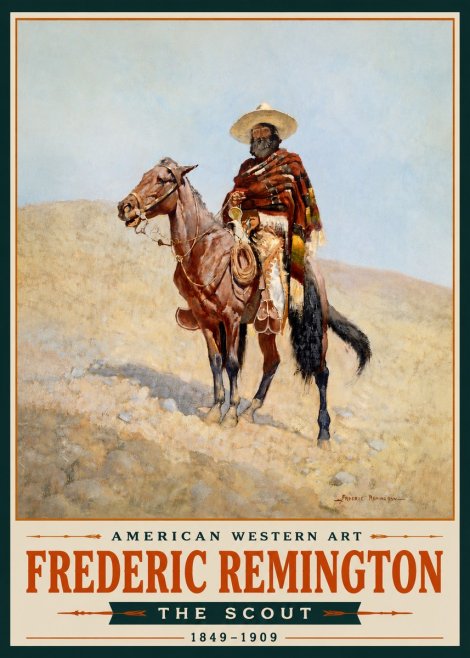 Frederic Remington The Scout I No5 - Juliste