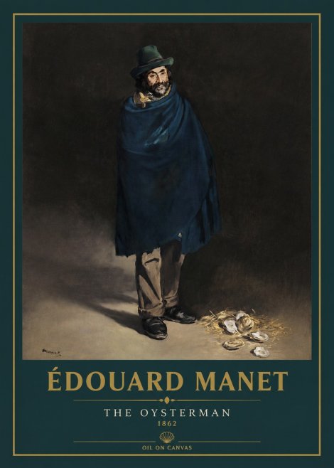 Édouard Manet The Oysterman No3 - Juliste