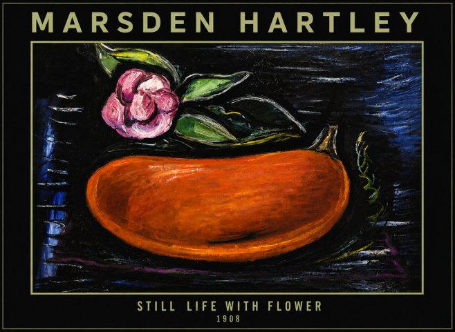 Marsden Hartley Still Life with Flower No4 - Juliste