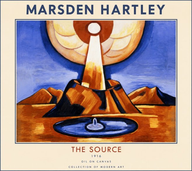 Marsden Hartley The Source No1 - Juliste