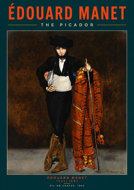 Édouard Manet The Picador No2 - Juliste