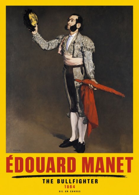 Édouard Manet The Bullfighter No2 - Juliste