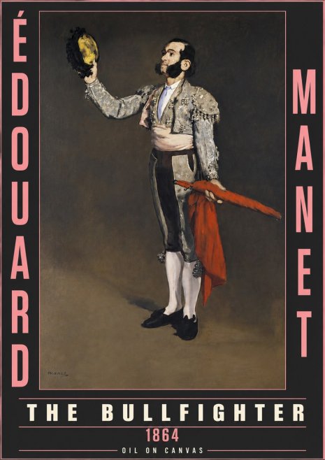 Édouard Manet The Bullfighter No5 - Juliste